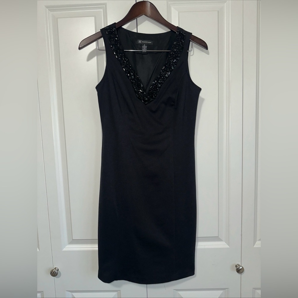 INC International Concepts Sleeveless Beaded Midi Dress Size 6